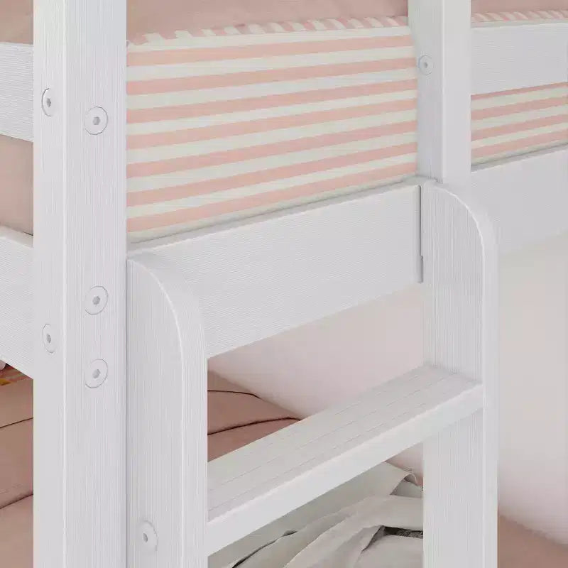 Bunk Bed for Kids, Twin over Twin, Engineered Wood, 400 lb Capacity per Bunk