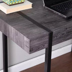 Bureau compact - Noir - SEI