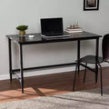 Bureau en bois de récupération – Noir – SEI