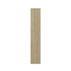 Bibliothèque étagère en bois de 134,1 cm de hauteur avec 5 tablettes réglables