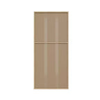 Bibliothèque étagère en bois de 134,1 cm de hauteur avec 5 tablettes réglables