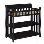 Table à langer avec étagères, Station à langer pour chambre de bébé certifiée JPMA