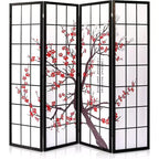 SereneLife 4-Panel Room Divider